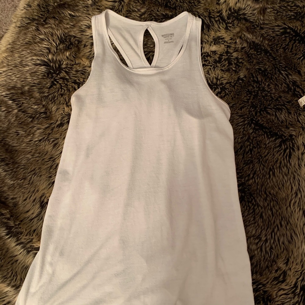 Open back tank
